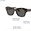 RayBan State street 1292B1 Havana on transparent Brown - Imagen 7