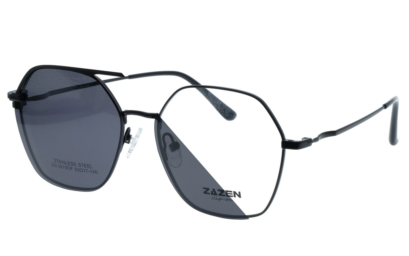 CLIPON Metal Hexagonal Negra