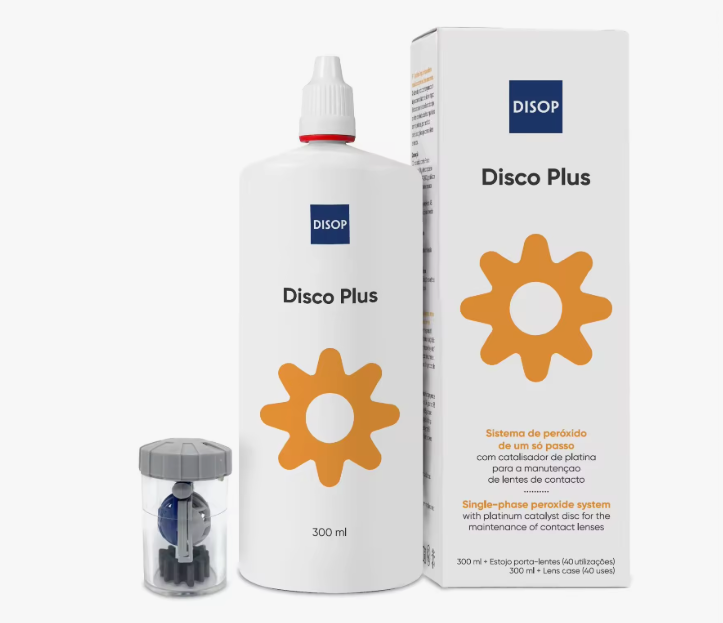DISCO PLUS. SISTEMA DE PEROXIDO 300ML+ PORTALENTES CON ANILLO DE PLATINO (40USOS)